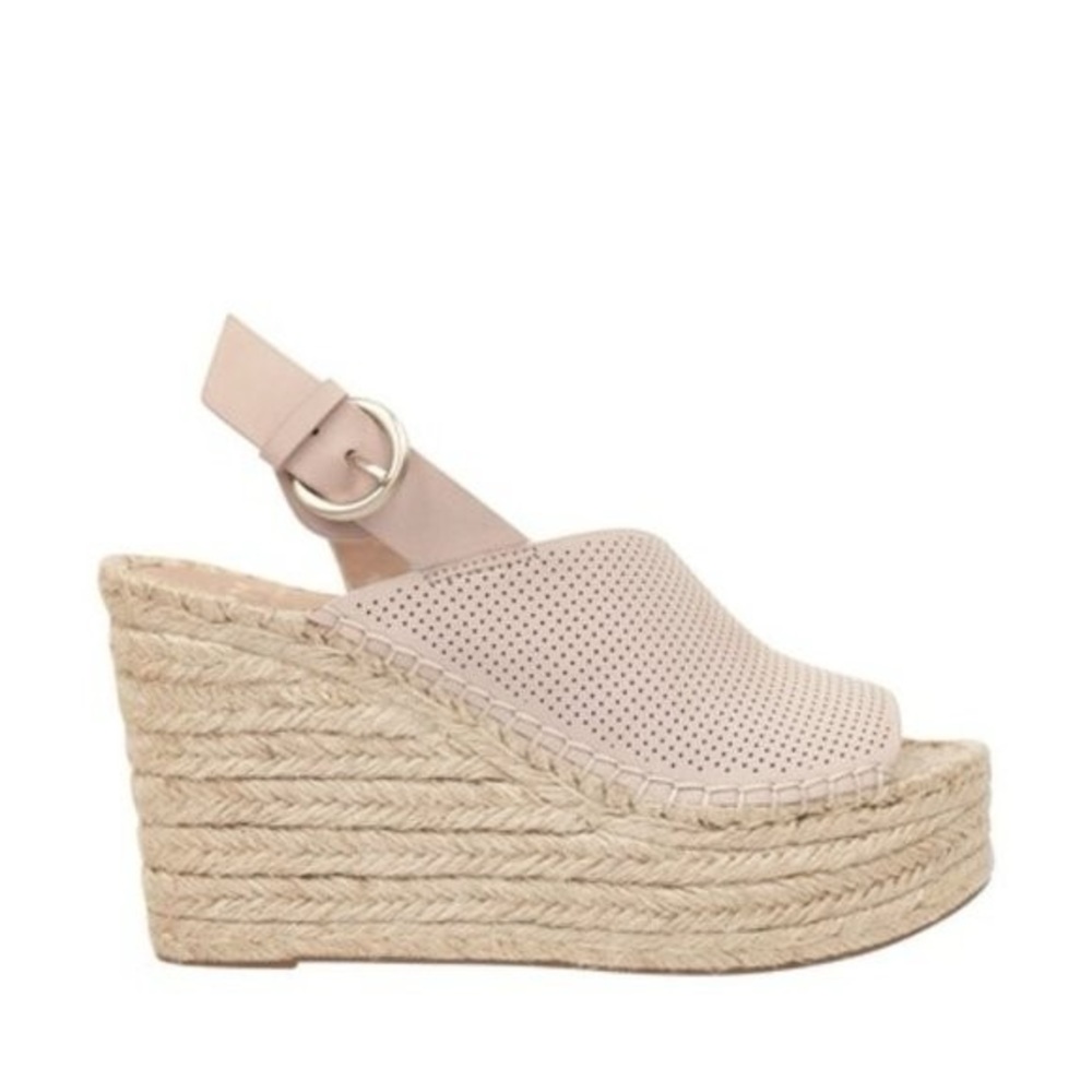 MARC FISHER "Andela" Espadrille Wedge Sandal Heel Shoe